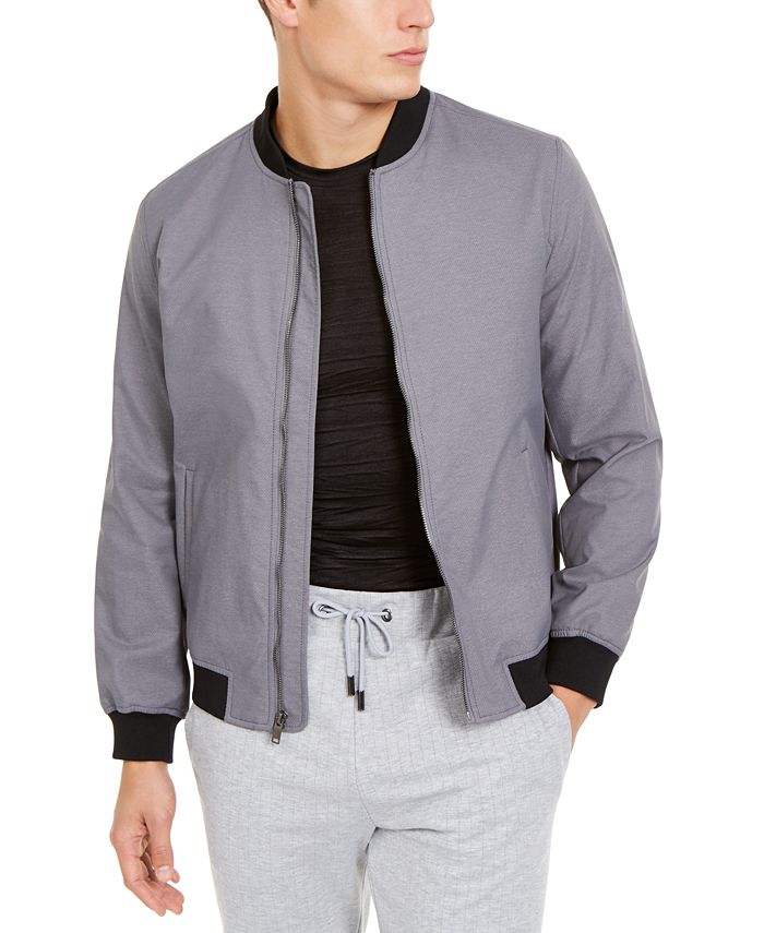 Alfani Men's Full-Zip Bomber Jacket, Created for Macy's - Macy's