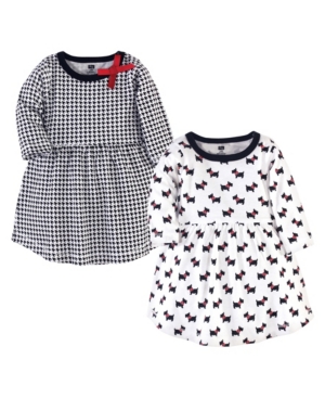 Hudson Baby Baby Girl Cotton Dresses Set of 2