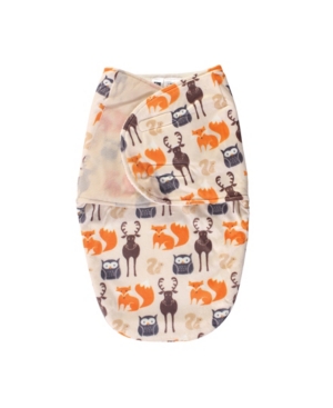 Hudson Baby Baby Boy Plush Swaddle Wrap