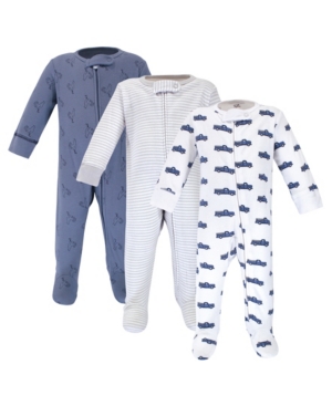 image of Touched By Nature Baby Boy Sleep and Play, 3 Pack