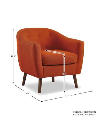Homelegance - Flett Accent Chair, Quick Ship