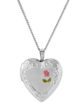 locket necklace mom