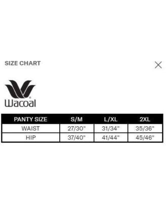 Wacoal Size Chart