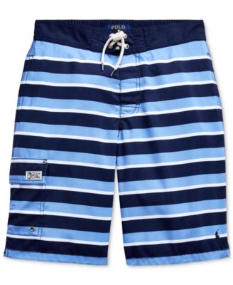 macys polo swim trunks