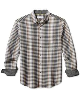 Men's Surf Springs Stripe Classic-Fit Stretch Check Shirt