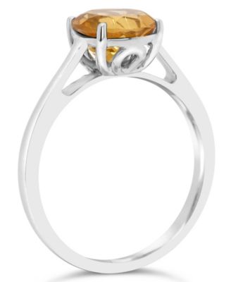 Garnet (2-1/3 ct. t.w.) Ring in Sterling Silver. Also Available in London Blue Topaz and Citrine