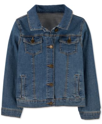 girls soft denim jacket