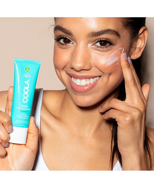 COOLA Classic Face Organic Sunscreen Lotion SPF 30 ...