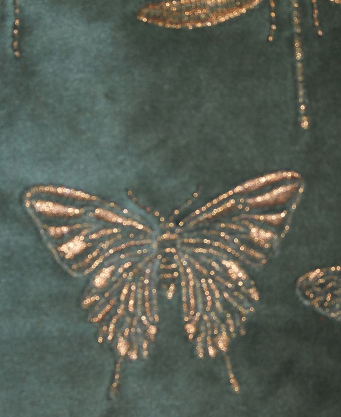 Edie@Home Butterflies Moths Decorative Throw Pillow, 13