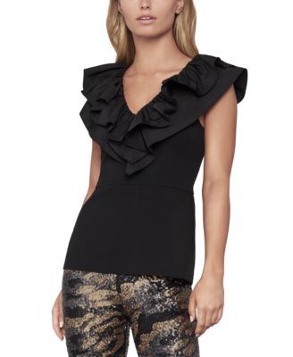 BCBGMAXAZRIA - Ruffled Top
