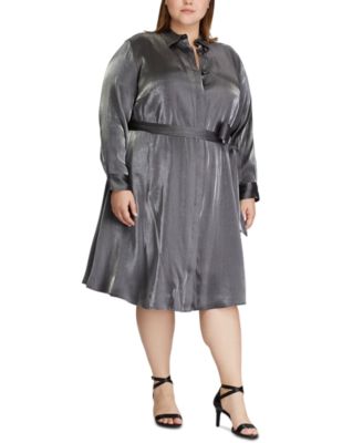 macys ralph lauren plus size dresses