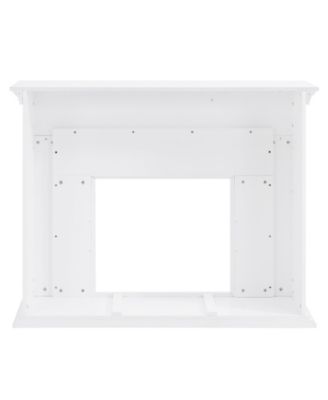 Anika Marble Tiled Electric Fireplace