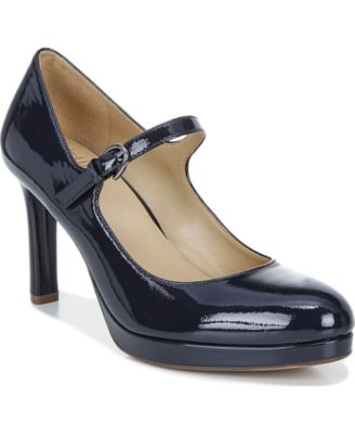 navy blue mary jane shoes