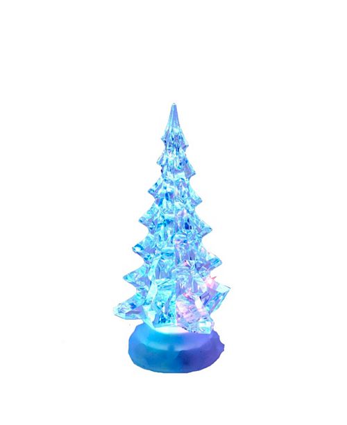 Kurt Adler 10 Inch Battery Operated Acrylic Lighted Christmas Tree