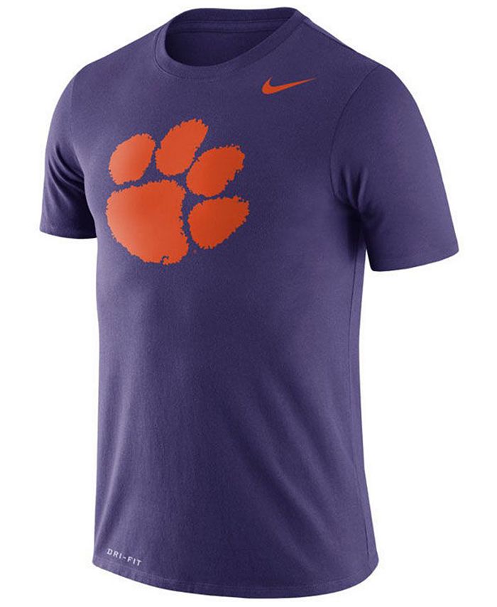 Nike Men's Clemson Tigers Legend Logo T-Shirt - Macy's