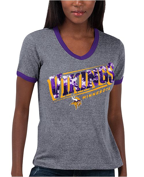 G Iii Sports Women S Minnesota Vikings Touch Free Throw T Shirt