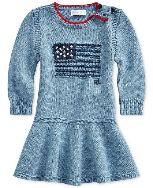 Polo Ralph Lauren Baby Girls American Flag Dress Reviews All