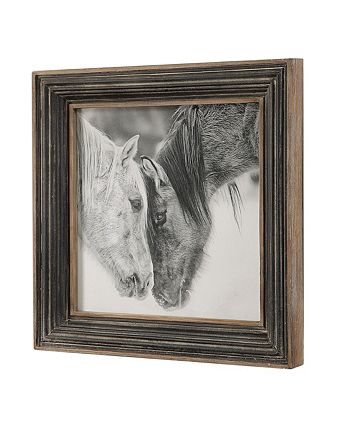 Uttermost - Custom Black And White Horses Print