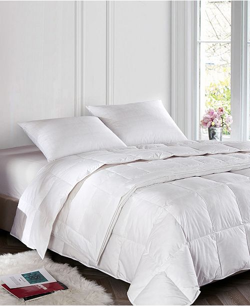 DOWNHOME Minifeather Feather Down Blanket, Queen & Reviews - Blankets & Throws - Bed & Bath - Macy&#39;s