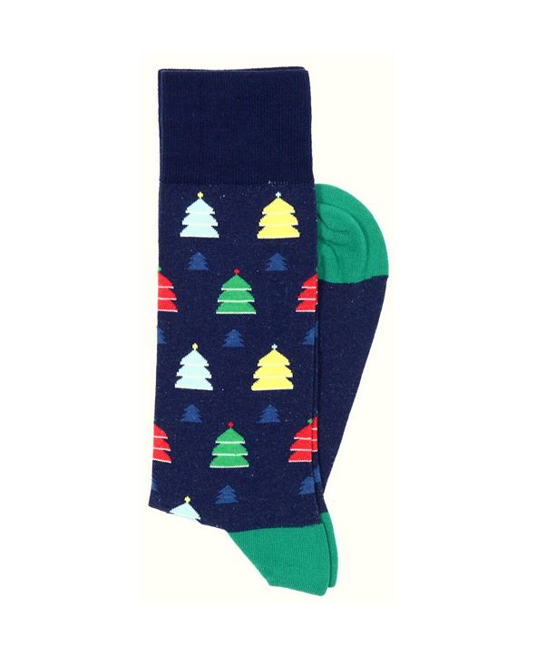 Love Sock Company Christmas Tree Organic Cotton Men's Dress Socks & Reviews Underwear & Socks
