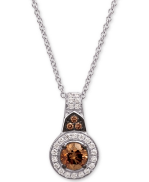 image of Le Vian Chocolatier Diamond Halo 18