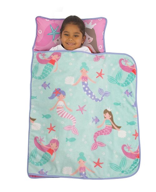 Everything Kids Mermaid Nap Mat With Pillow And Blanket Reviews