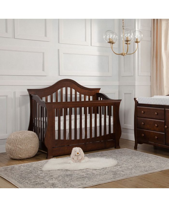 Million Dollar Baby Classic Ashbury 4in1 Convertible Baby Crib including Toddler Rail Macy's