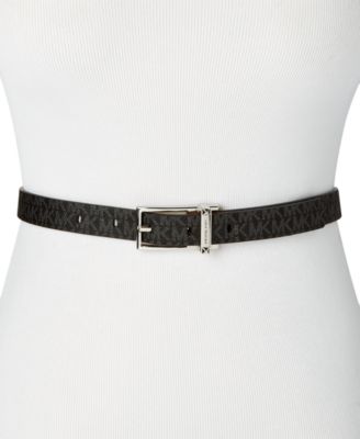 michael kors skinny belt