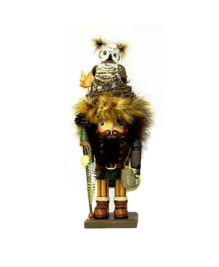 Kurt Adler 16Inch Hollywood Woodsman Nutcracker with Owl Hat Macy's