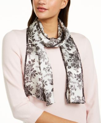 macy s silk scarves