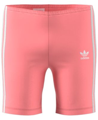 girls pink adidas shorts