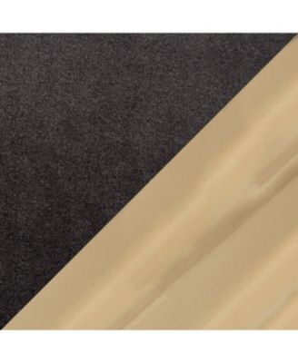 Fran Chair in Gold Metal and Velvet Set of 2