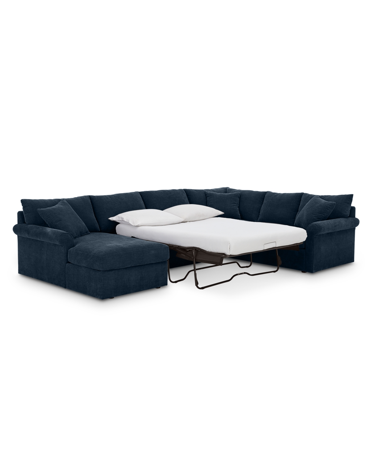 9792892 Wedport 3 Pc. Fabric Sectional with Sleeper and Ch