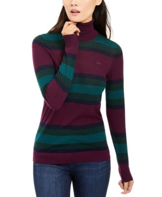 Lacoste striped sweater best sale