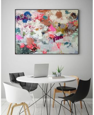 14" x 11" Really I Art Block Framed Canvas