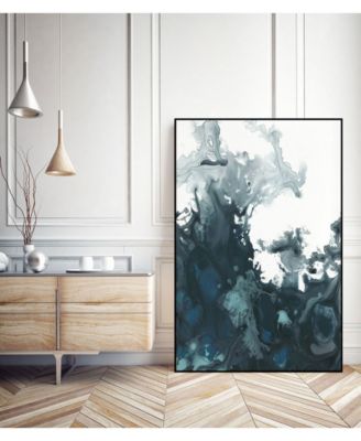 Giant Art 20" x 16" Tempest II Art Block Framed Canvas