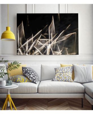 20" x 16" Chiffon Light Sculpture Museum Mounted Canvas Print