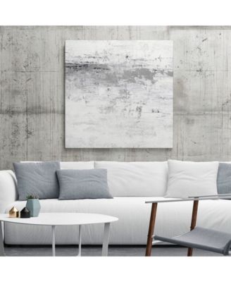 20" x 20" Blizzard I Museum Mounted Canvas Print