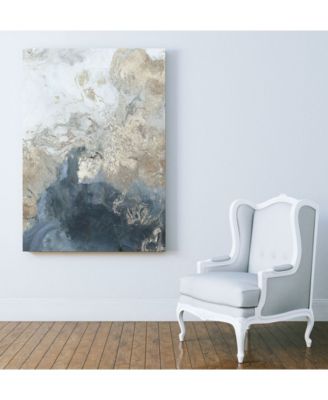 40" x 30" Ocean Splash II Version Museum Mounted Canvas Print