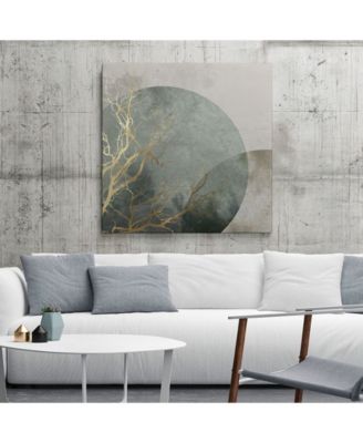 20" x 20" Mid Night I Museum Mounted Canvas Print