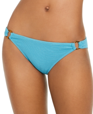 image of Roxy Juniors- Casual Mood Textured Ring Bikini Bottoms Women-s Swimsuit