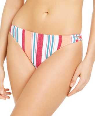 roxy striped bikini