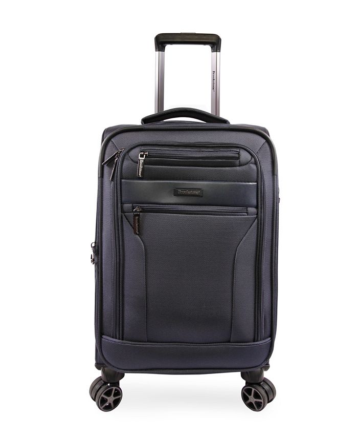 Brookstone Harbor 21" Softside CarryOn Luggage with Charging Port Macy's