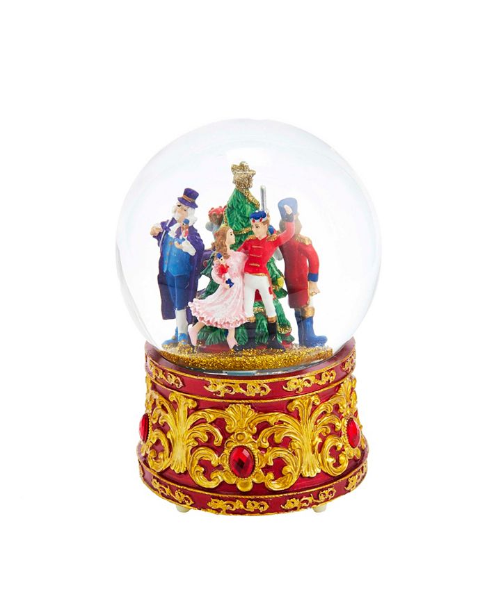 Kurt Adler 120MM Musical Lighted Nutcracker Water Globe Macy's