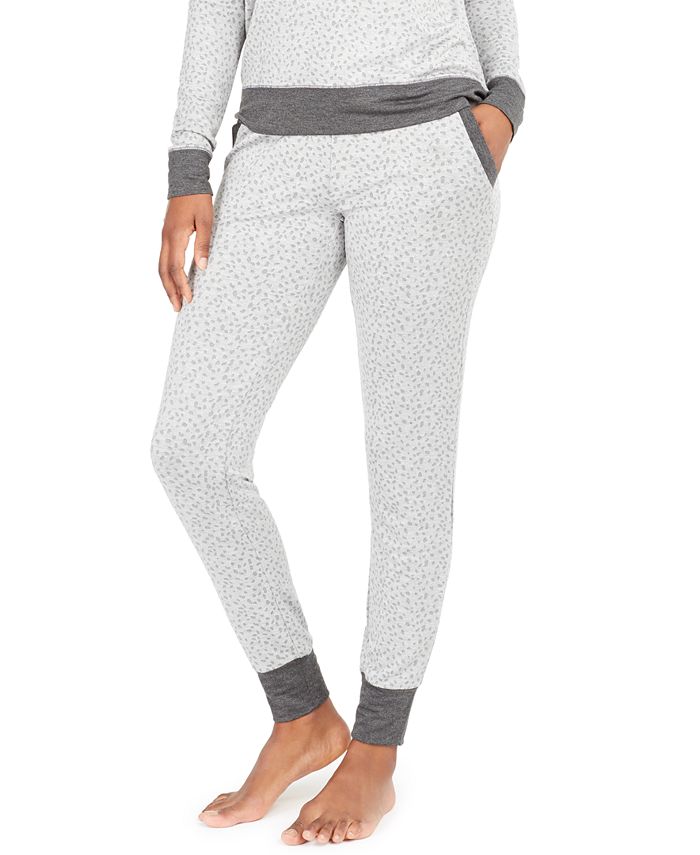 Alfani Women's Printed Jogger Pajama Pants, Created for Macy's