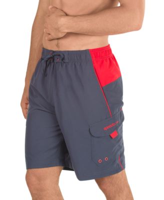 speedo men's marina swim trunk