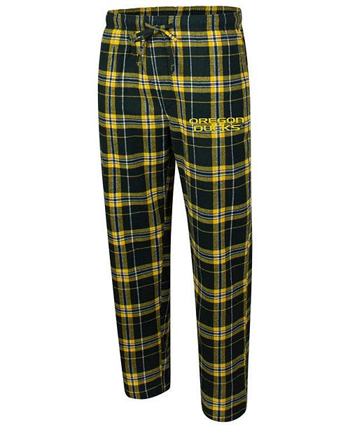 Concepts Sport Men S Oregon Ducks Hillstone Flannel Pajama Pants Reviews Sports Fan Shop By Lids Men Macy S