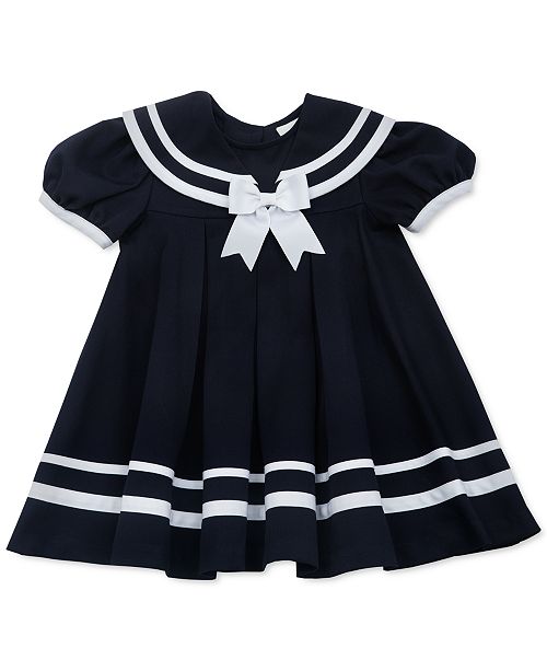 Rare Editions Baby Girls 2 Pc Sailor Dress Hat Set Reviews