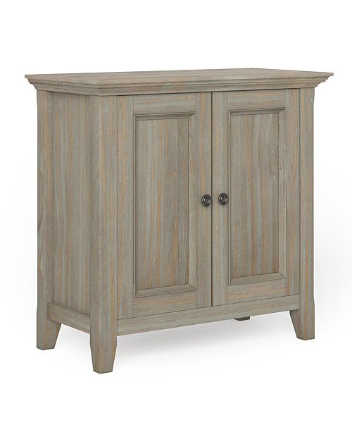 Simpli Home Amherst Low Storage Cabinet Reviews Furniture Macy S