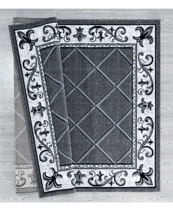 Asbury Looms Bristol Altamont 2050 10972 912 Gray 7'10" x 10'6" Area